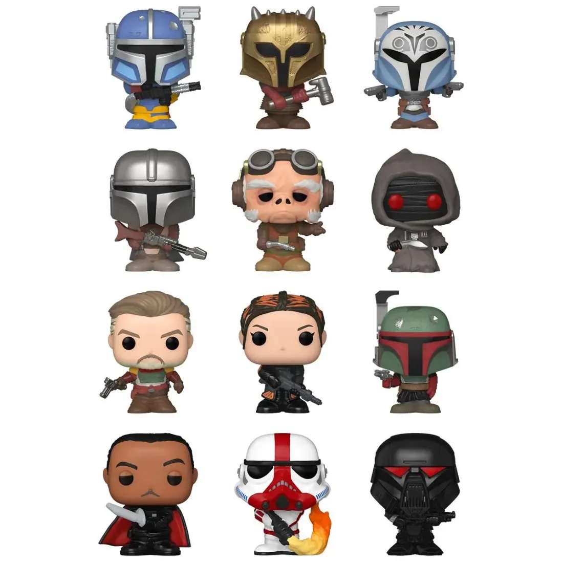 Фигурка Funko Bitty POP! Star Wars Mandalorian Mystery 1 штука в ассортименте (из12) 83418