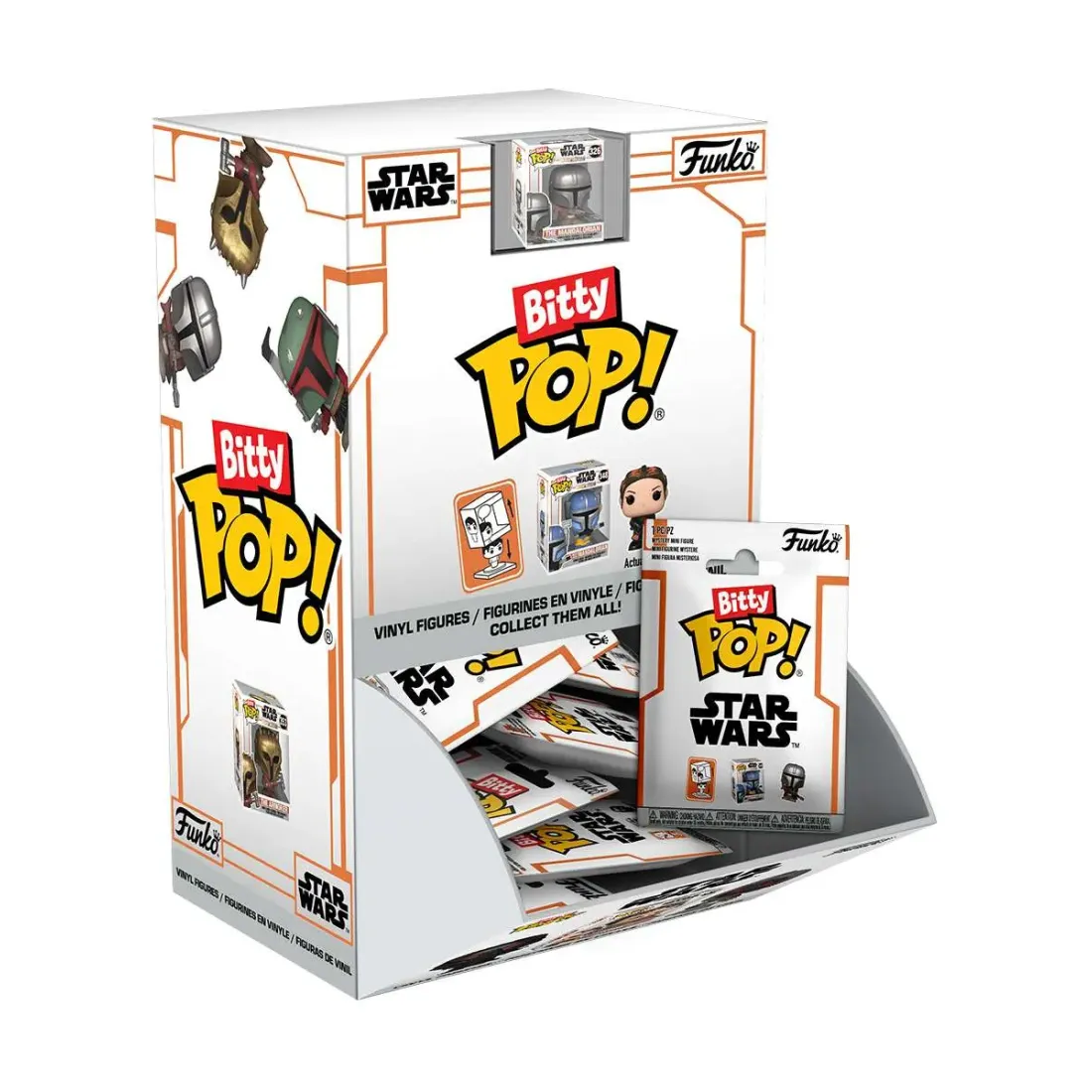 Фигурка Funko Bitty POP! Star Wars Mandalorian Mystery 1 штука в ассортименте (из12) 83418
