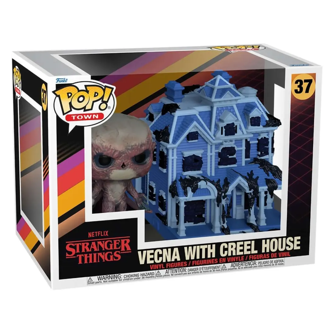 Фигурка Funko POP! Town Stranger Things S4 Vecna w/Creel House (37) 72133