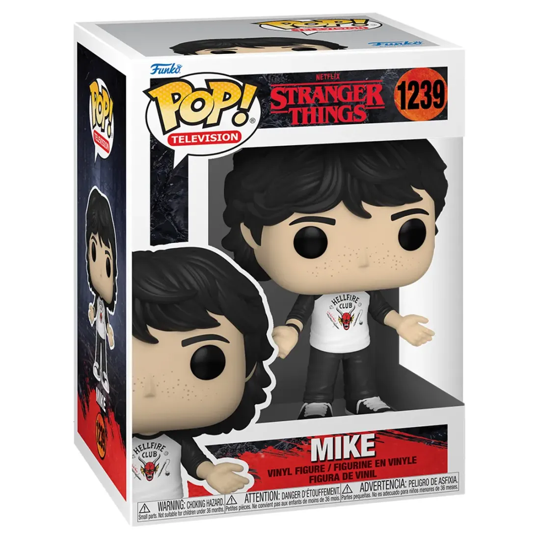 Фигурка Funko POP! TV Stranger Things S4 Mike (1239) 62393