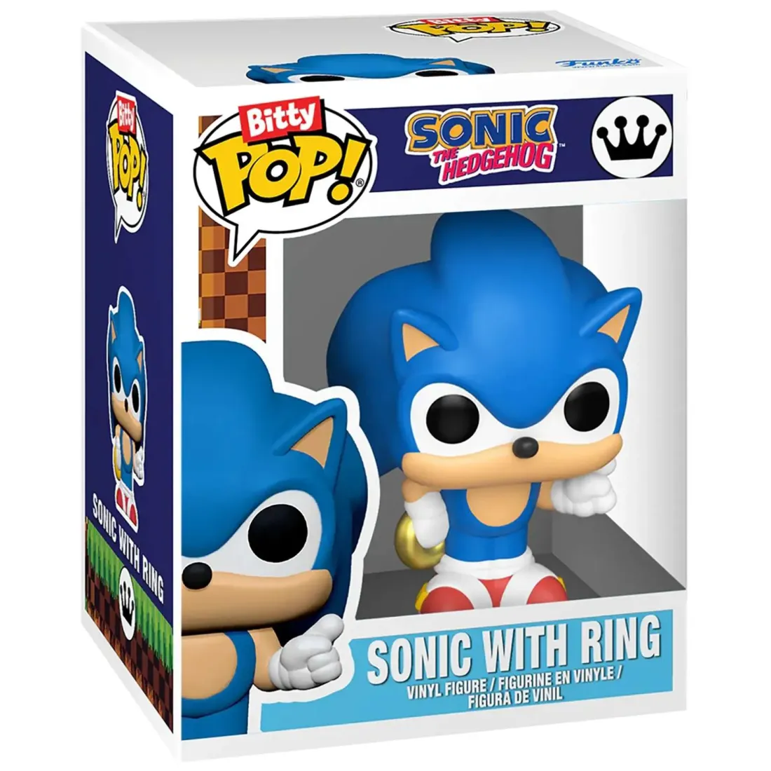 Фигурка Funko Bitty POP! Arcade Sonic the Hedgehog Sonic with Ring 85250