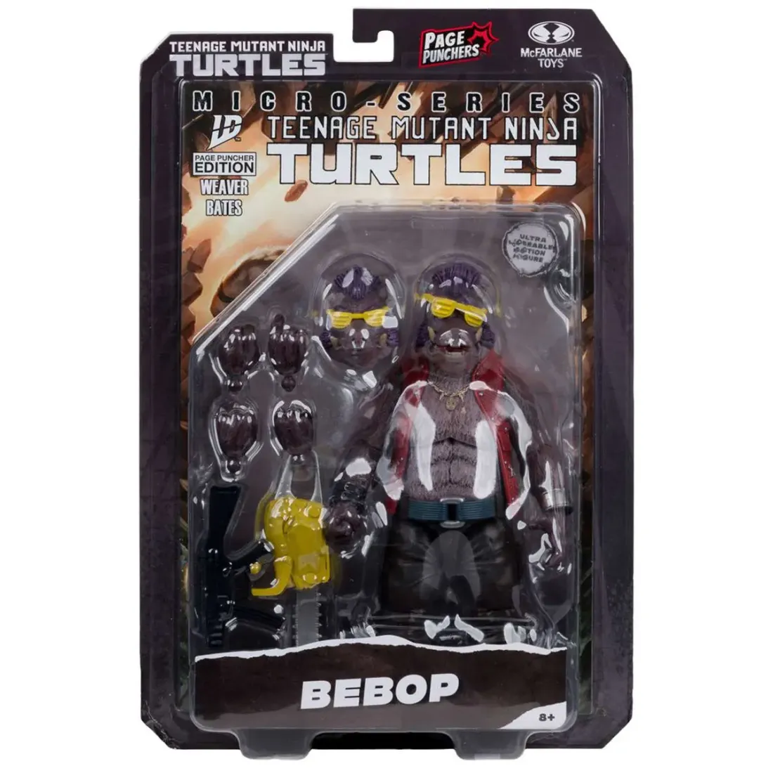 Фигурка Черепашки Ниндзя with Comic WaVe2 Bebop 11346