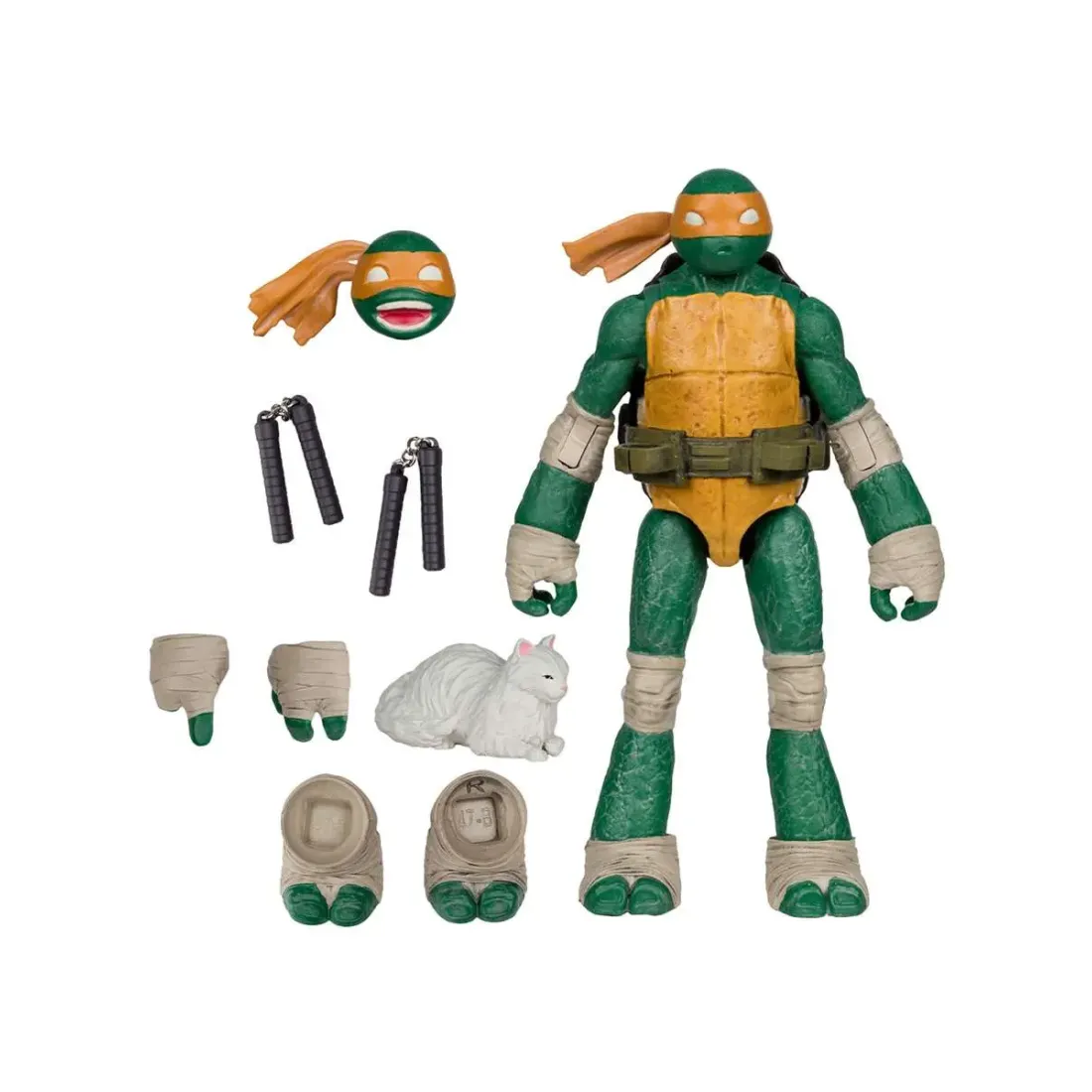 Фигурка Черепашки Ниндзя with Comic WaVe2 Michelangelo 11347
