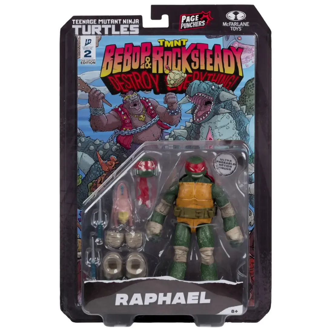 Фигурка Черепашки Ниндзя with Comic WaVe2 Raphael 11348