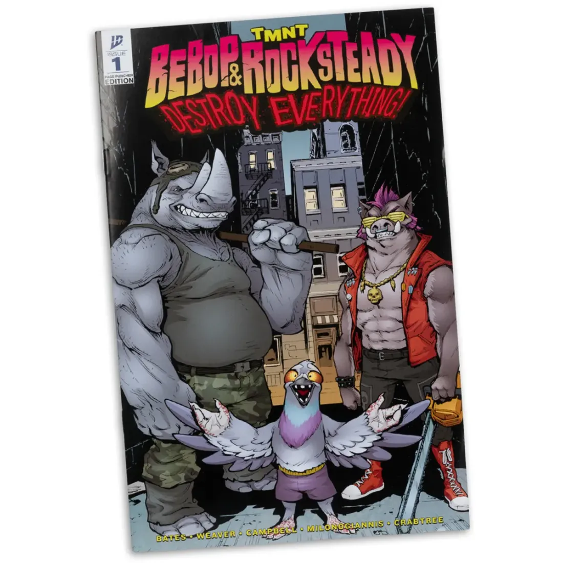 Фигурка Черепашки Ниндзя with Comic WaVe2 Rocksteady 11349