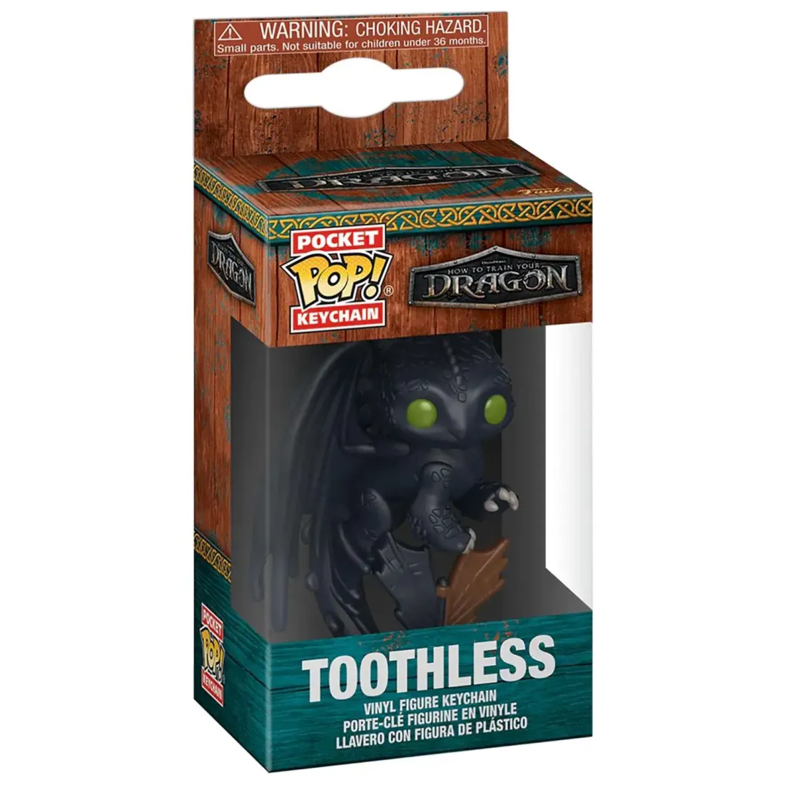 Брелок Funko Pocket POP! How to Train Your Dragon Live Action Toothless 83453