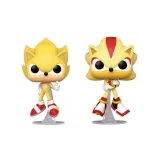 Набор Funko POP! Games Sonic the Hedgehog Super Sonic & Super Shadow (FL) (Exc) 2шт 91823