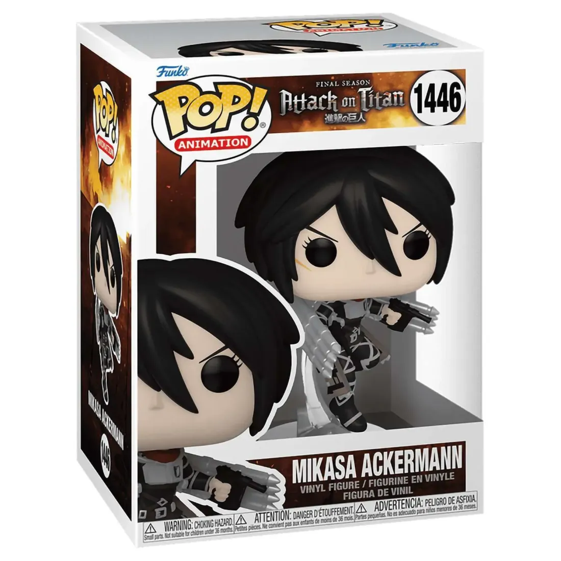 Фигурка Funko POP! Animation Attack on Titan S5 Mikasa Ackerman (1446) 67929