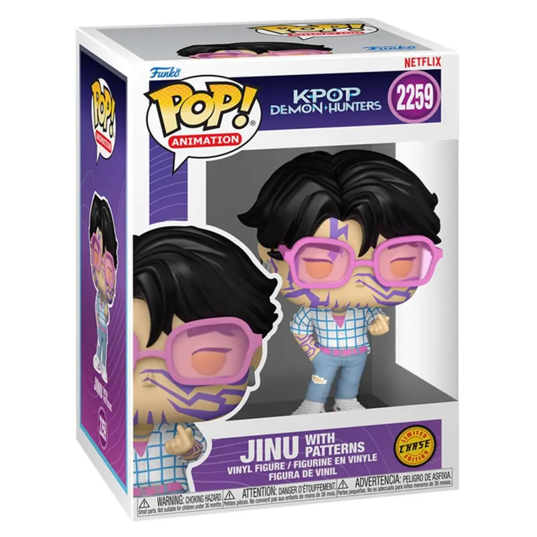 Фигурка Funko POP! Animation KPop Demon Hunters Jinu w/Chase (2259) 94691
