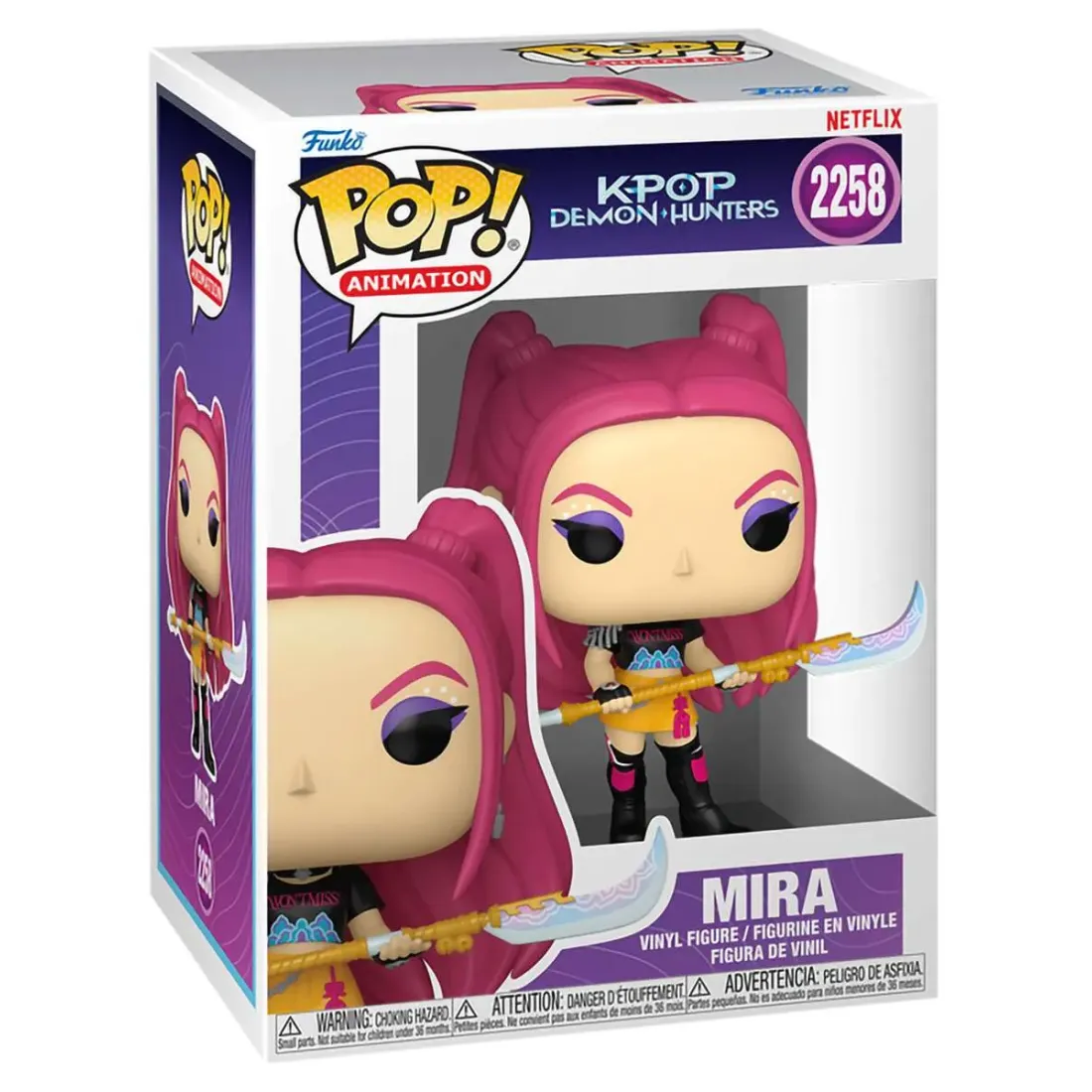Фигурка Funko POP! Animation KPop Demon Hunters Mira (2258) 95266