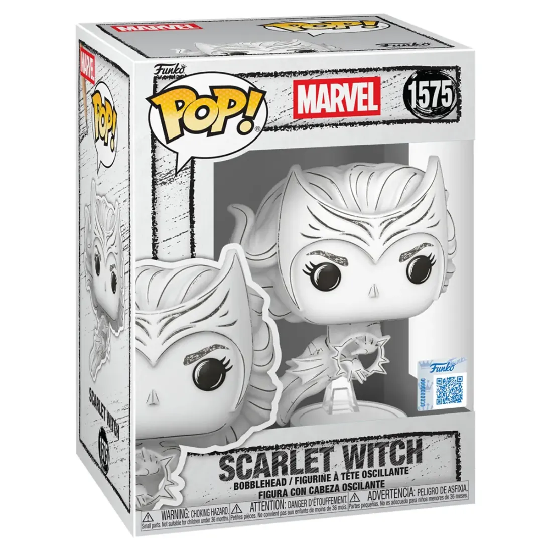 Фигурка Funko POP! Bobble Marvel Scarlet Witch (Sketched Deco) (Exc) (1575) 92208