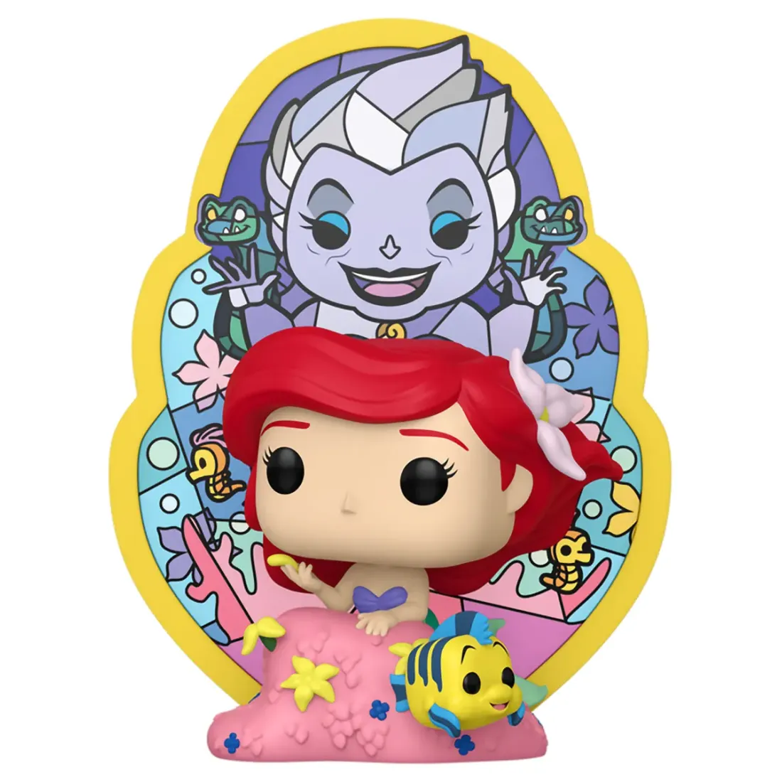 Фигурка Funko POP! Deluxe Disney Little Mermaid Ariel (Ursula Stained Glass) (1702) 77991