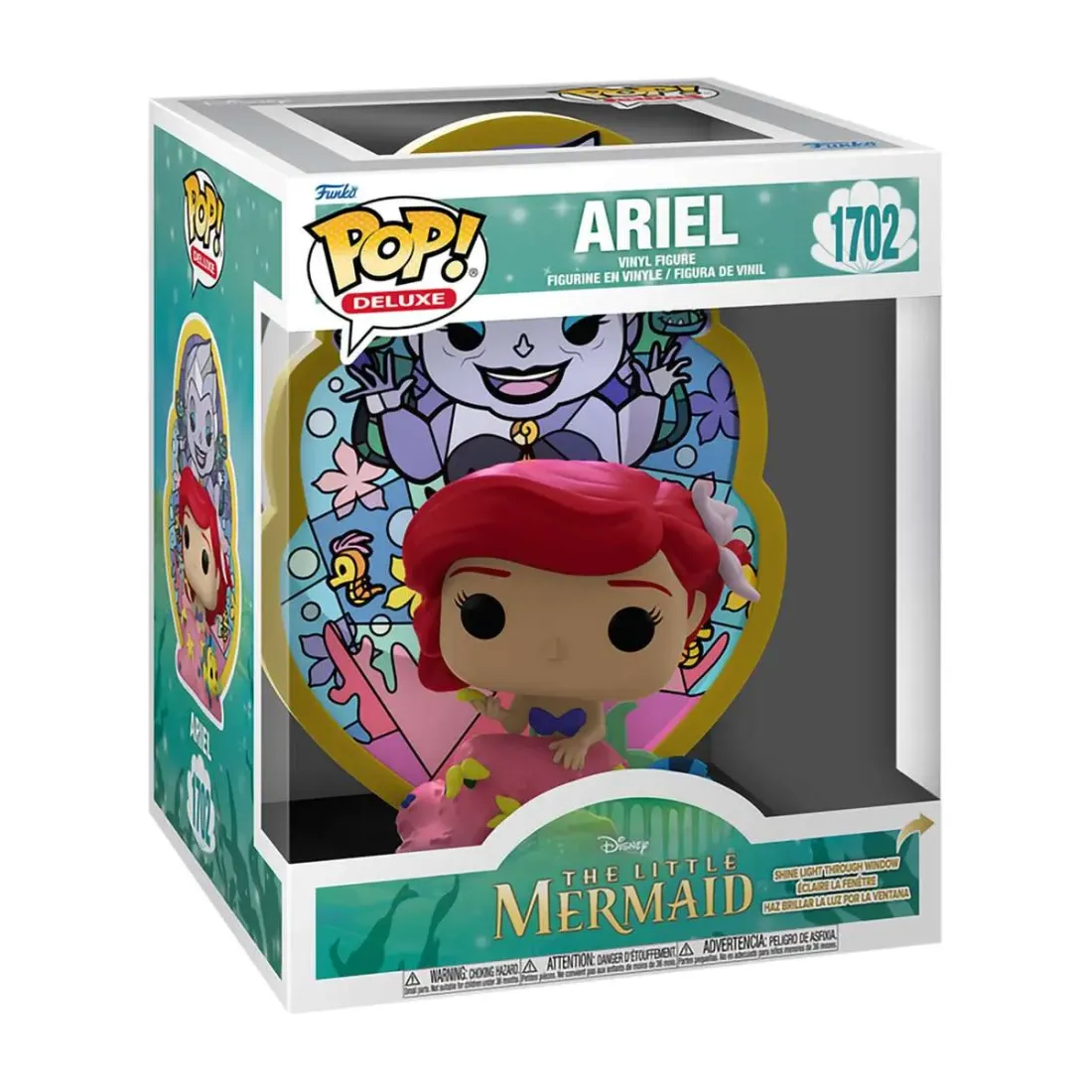 Фигурка Funko POP! Deluxe Disney Little Mermaid Ariel (Ursula Stained Glass) (1702) 77991