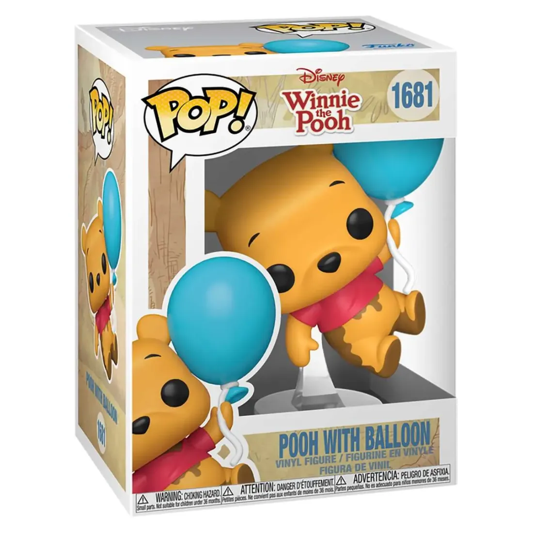 Фигурка Funko POP! Disney Winnie the Pooh S4 Pooh with Balloon (1681) 90264