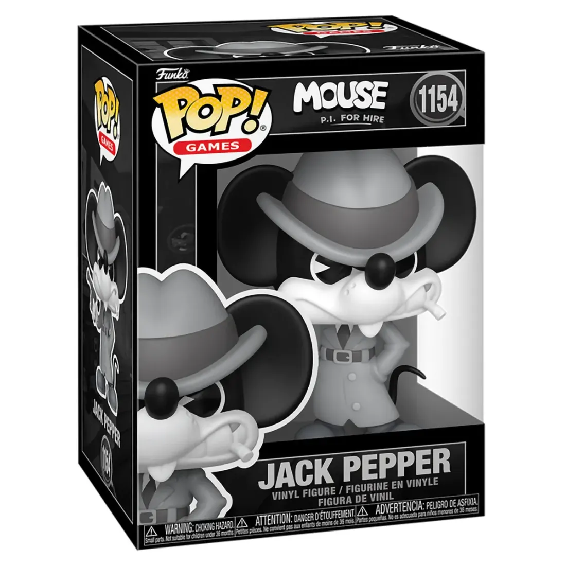 Фигурка Funko POP! Games MOUSE: P.I. For Hire Jack Pepper (1154) 92567