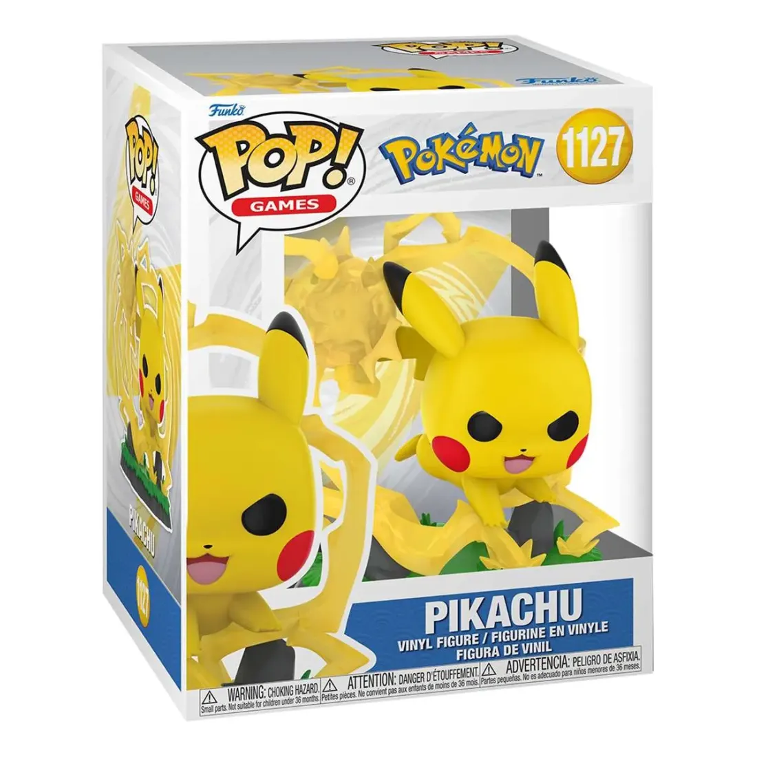 Фигурка Funko POP! Premium Games Pokemon Pikachu (1127) 91662