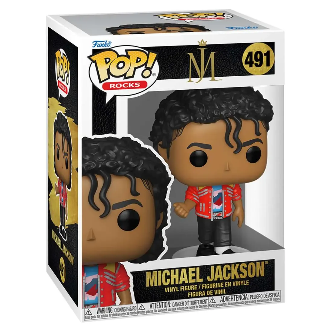 Фигурка Funko POP! Rocks Michael Jackson (Beat It) (491) 90126