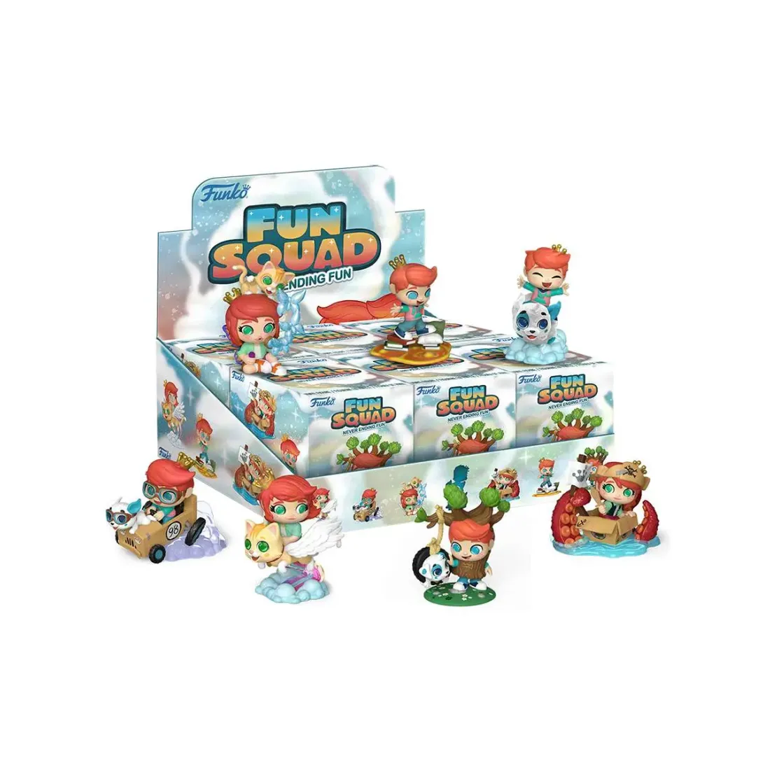 Фигурка Funko Premium Blind Box Fun Squad Never Ending Fun 1 штука в ассортименте (из 7) 92535