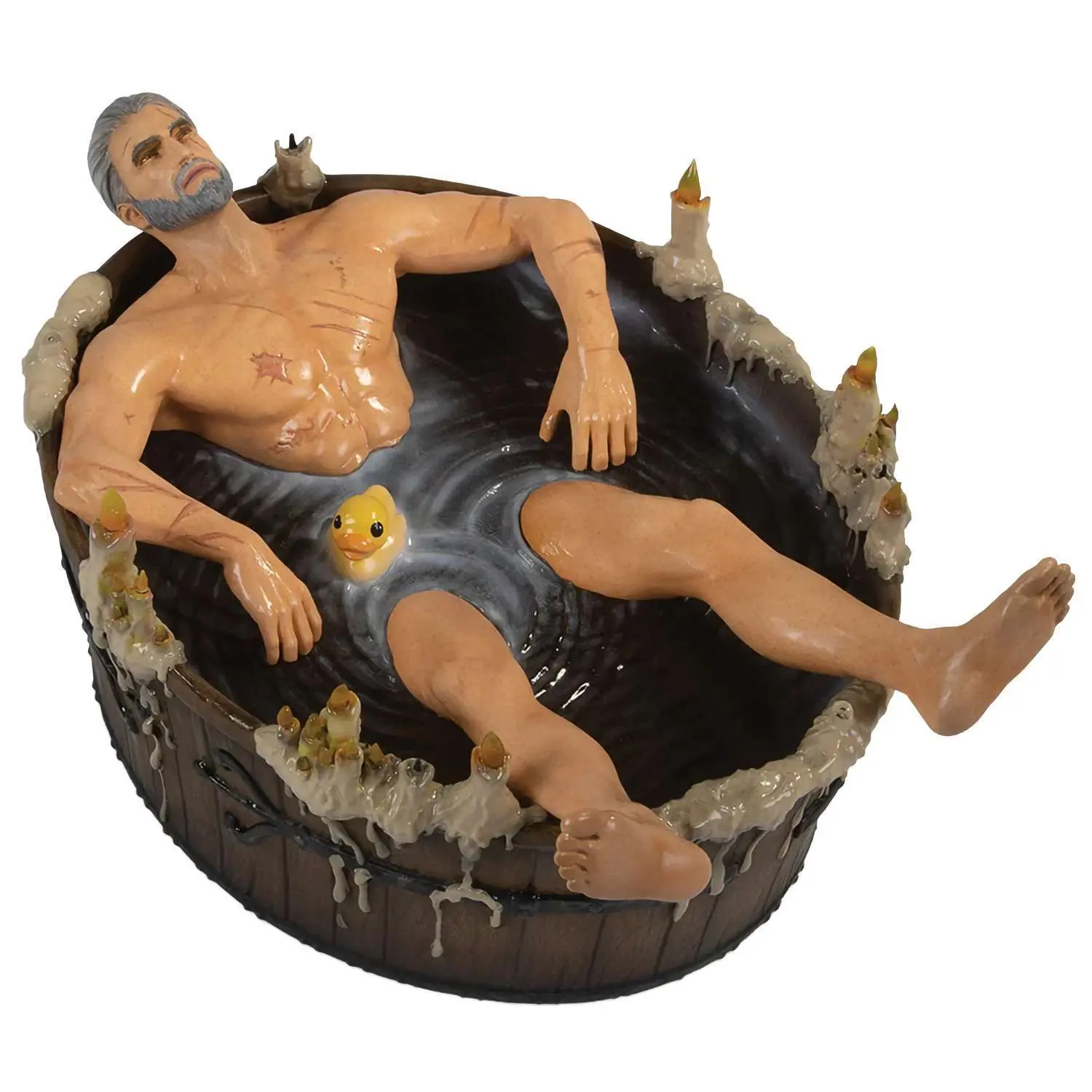 Фигурка The Witcher 3 Wild Hunt Geralt in the Bath 18 см 0761568003505
