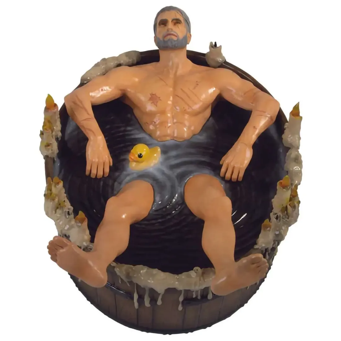 Фигурка The Witcher 3 Wild Hunt Geralt in the Bath 18 см 0761568003505