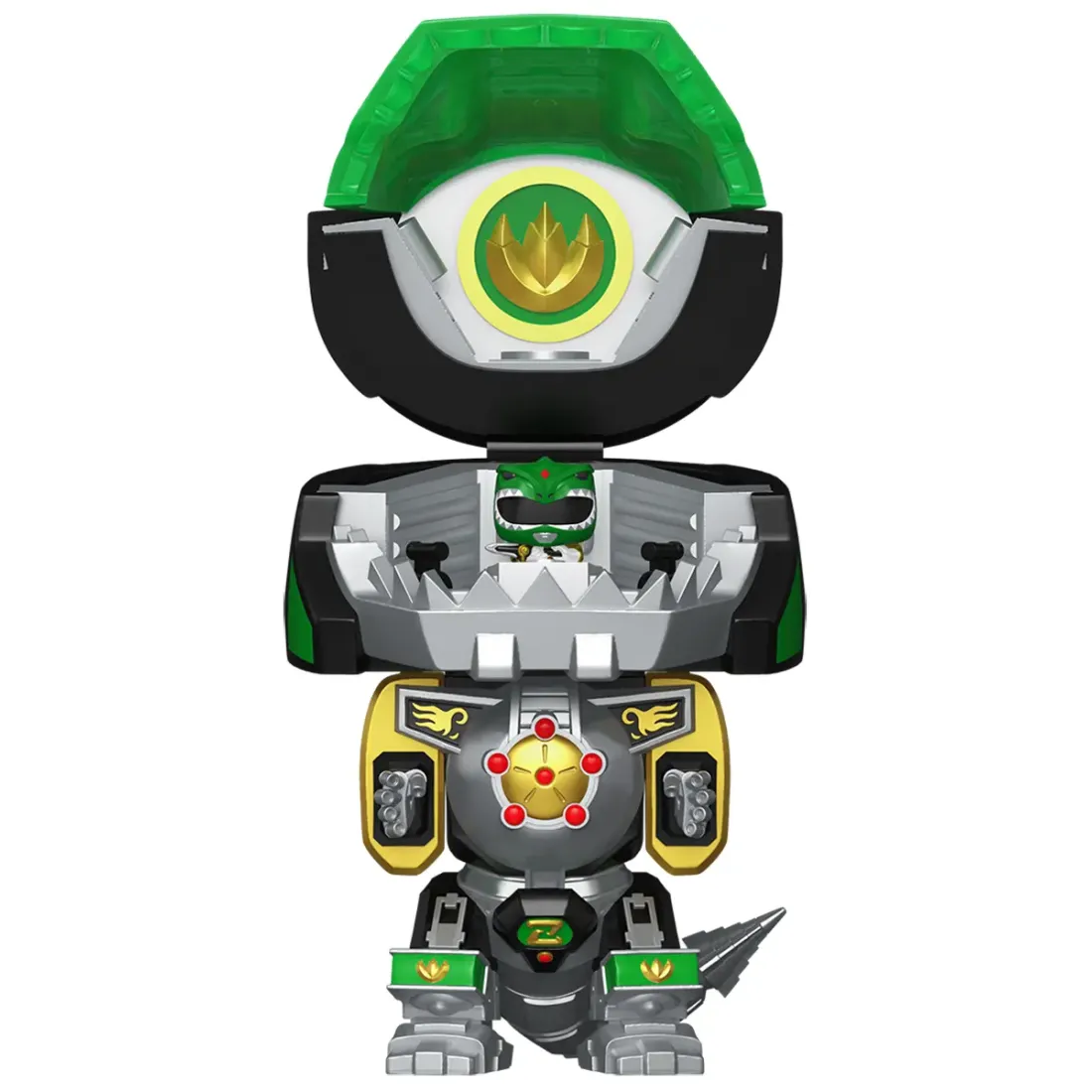 Фигурка Funko Bitty POP! Bitty Bot Power Rangers Dragon Zord with Green Ranger​ 90115