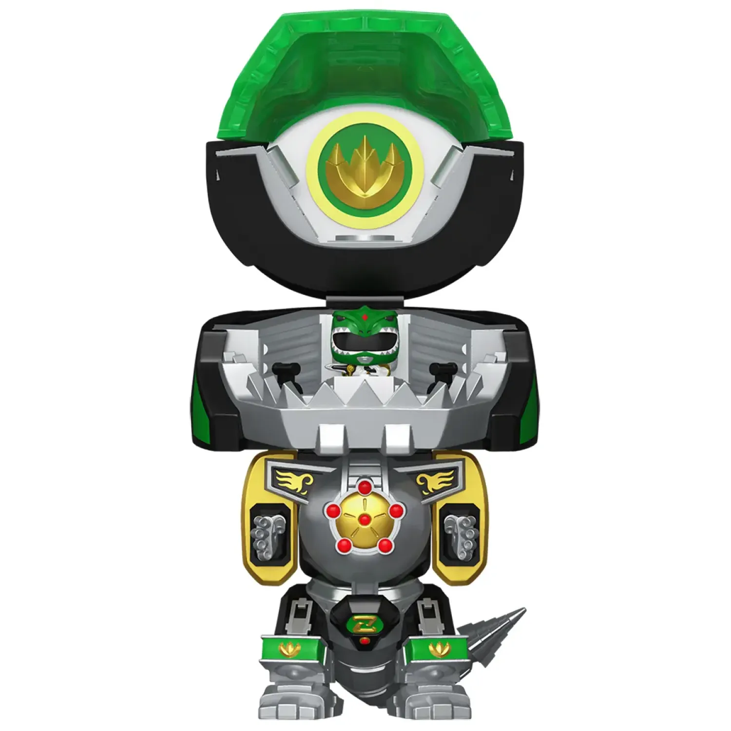 Набор Funko Bitty POP! Bitty Bot Power Rangers Dragon Zord with Green Ranger​ 90115