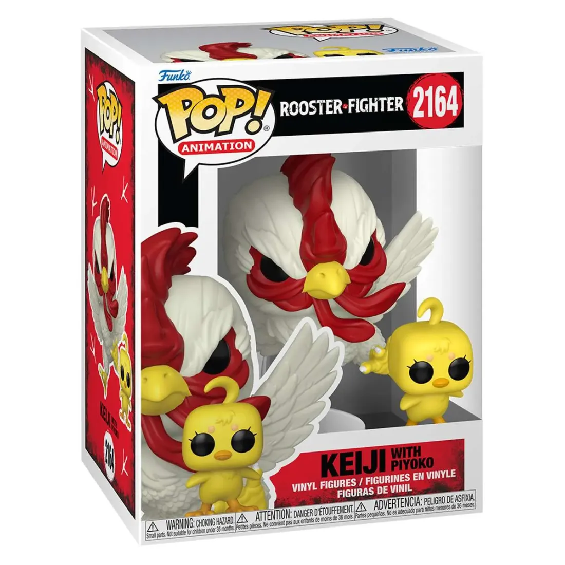 Фигурка Funko POP! Animation Rooster Fighter Keiji with Piyoko (2164) 90663