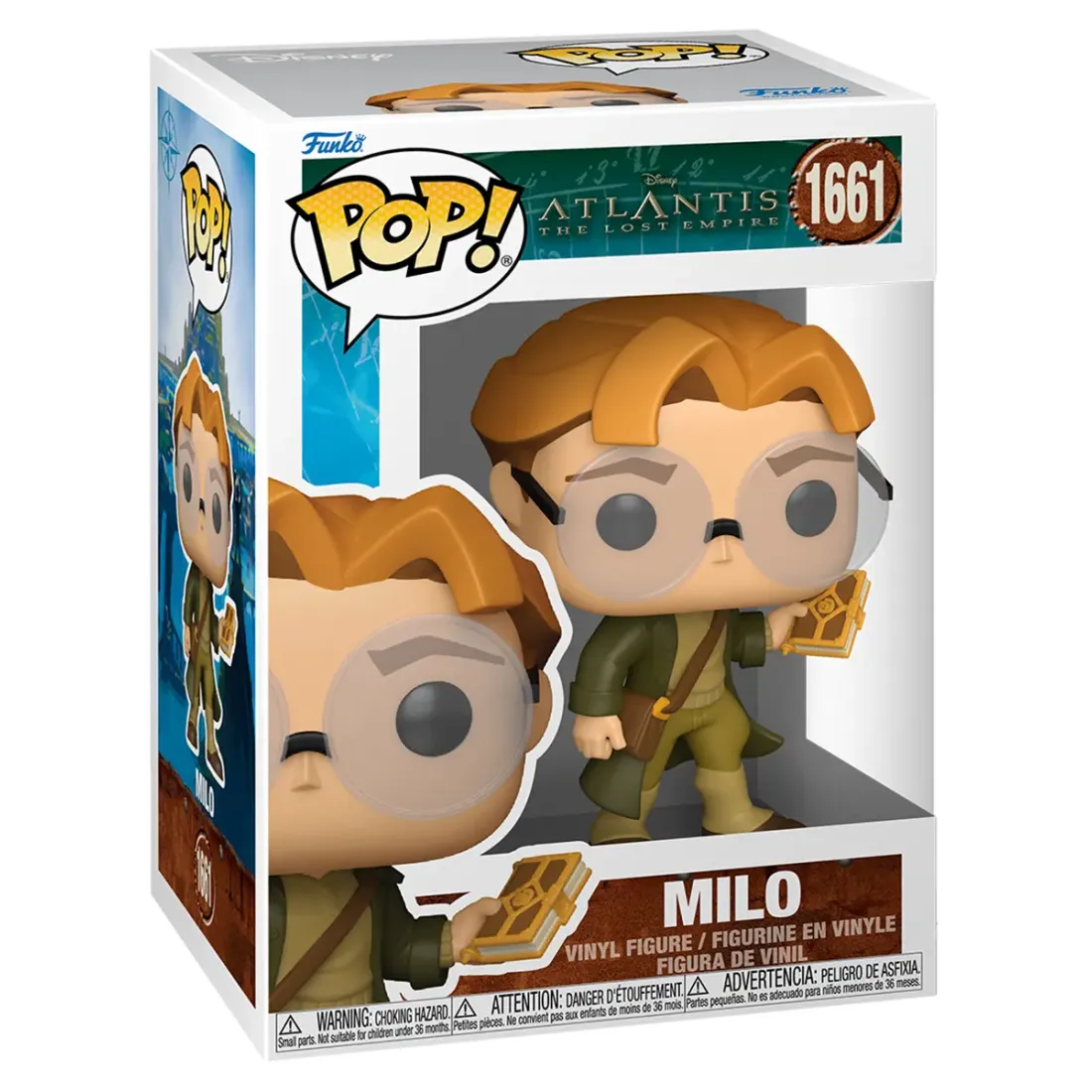 Фигурка Funko POP! Disney Atlantis The Lost Empire Milo (1661) 86289