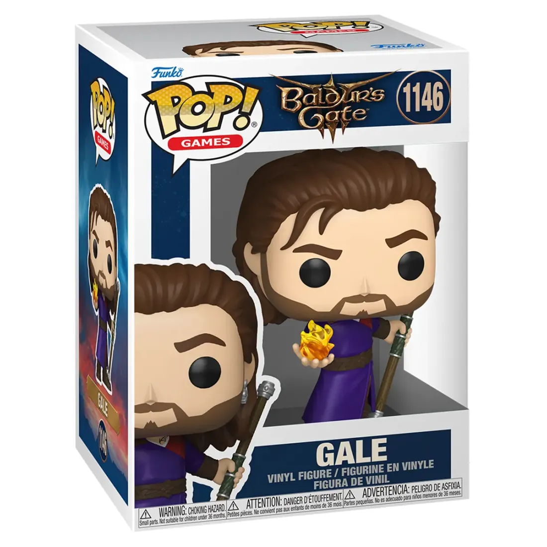 Фигурка Funko POP! Games Baldur's Gate S2 Gale w/Chase (1146) 88347