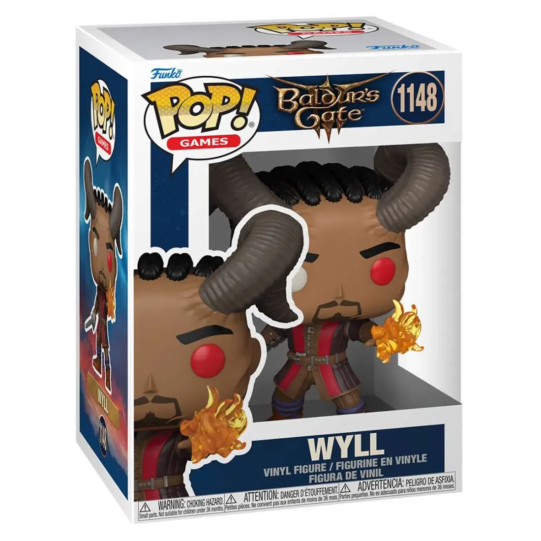 Фигурка Funko POP! Games Baldur's Gate S2 Wyll (1148) 88349