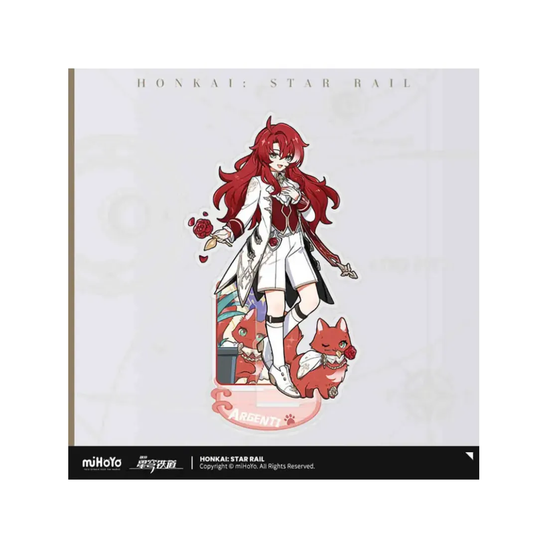 Акриловая фигурка Хонкай Argenti Аргенти  6942421142317