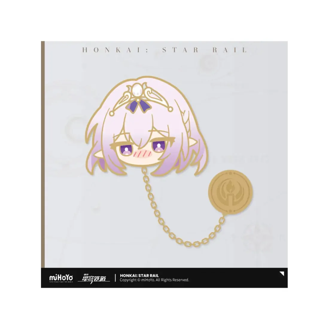 Значок Хонкай Castorice Кастория  6942421187134