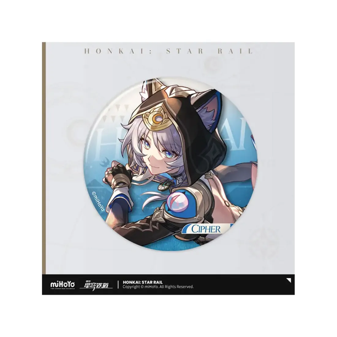 Значок Хонкай Cipher Цифер 6942421186953