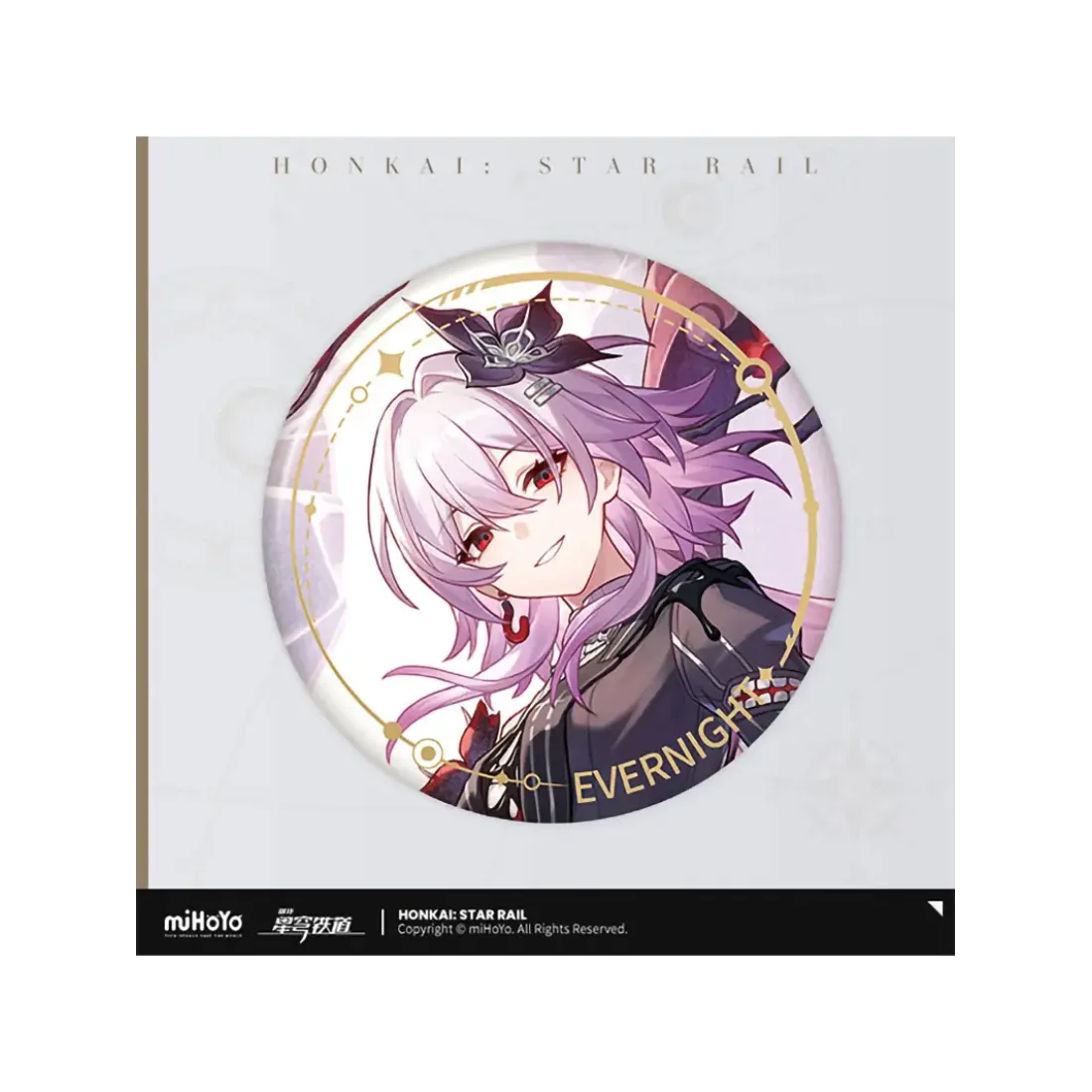 Значок Хонкай Evernight Темень 6942421192756