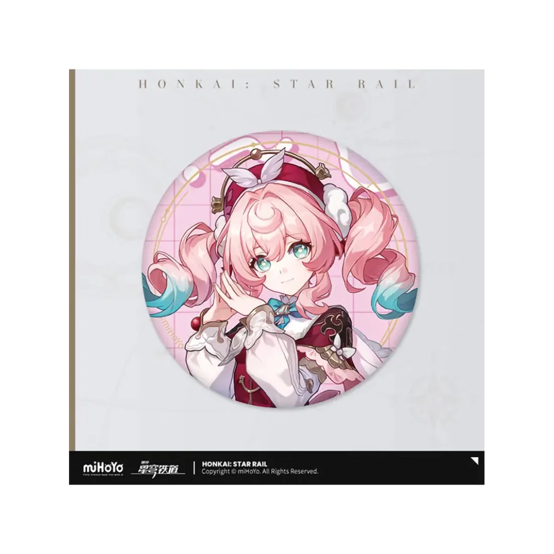 Значок Хонкай Hyacine Гиацина 6942421185246