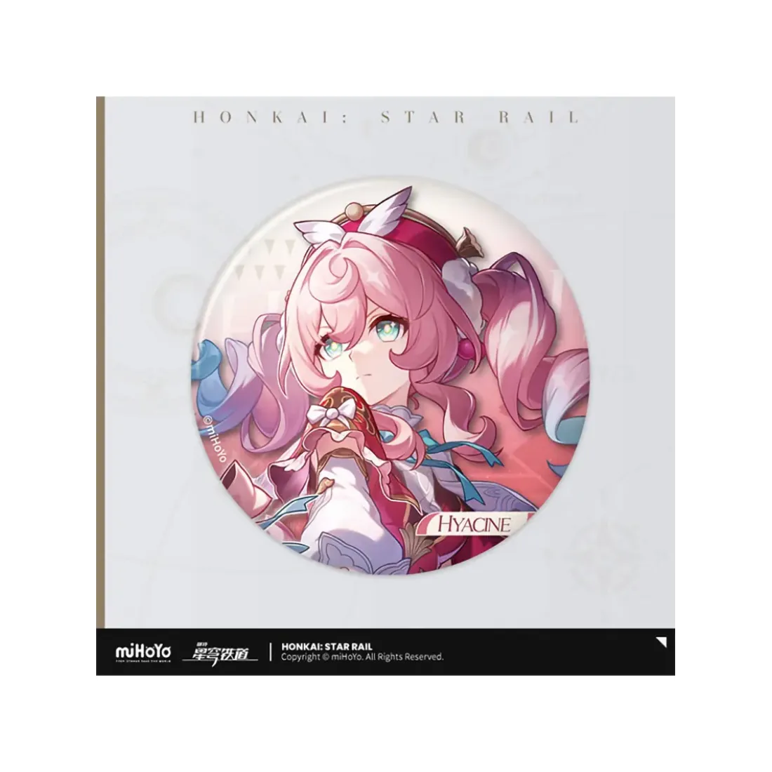 Значок Хонкай Hyacine Гиацина 6942421186946