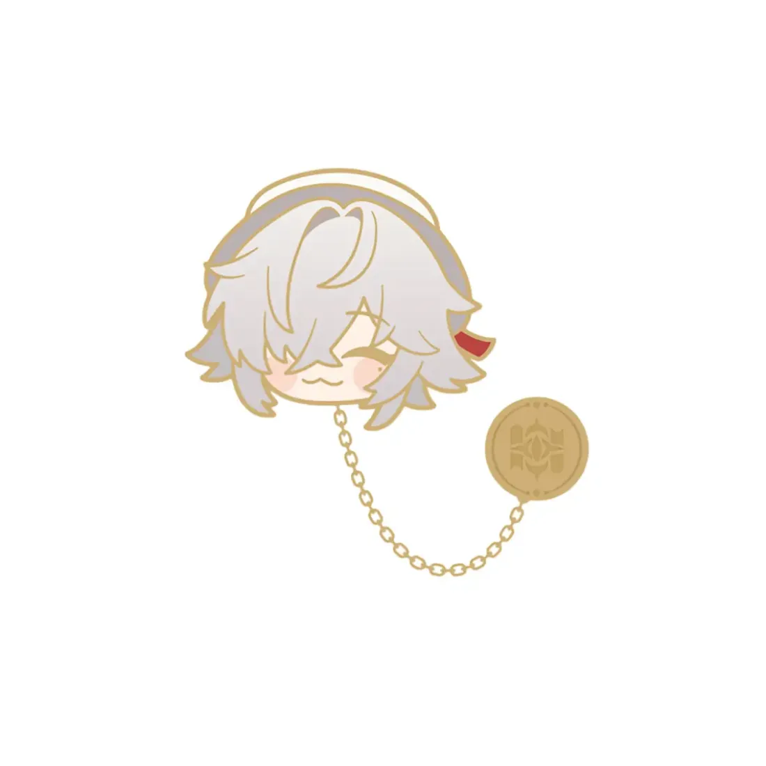 Значок Хонкай Jing Yuan Цзин Юань 6942421187097