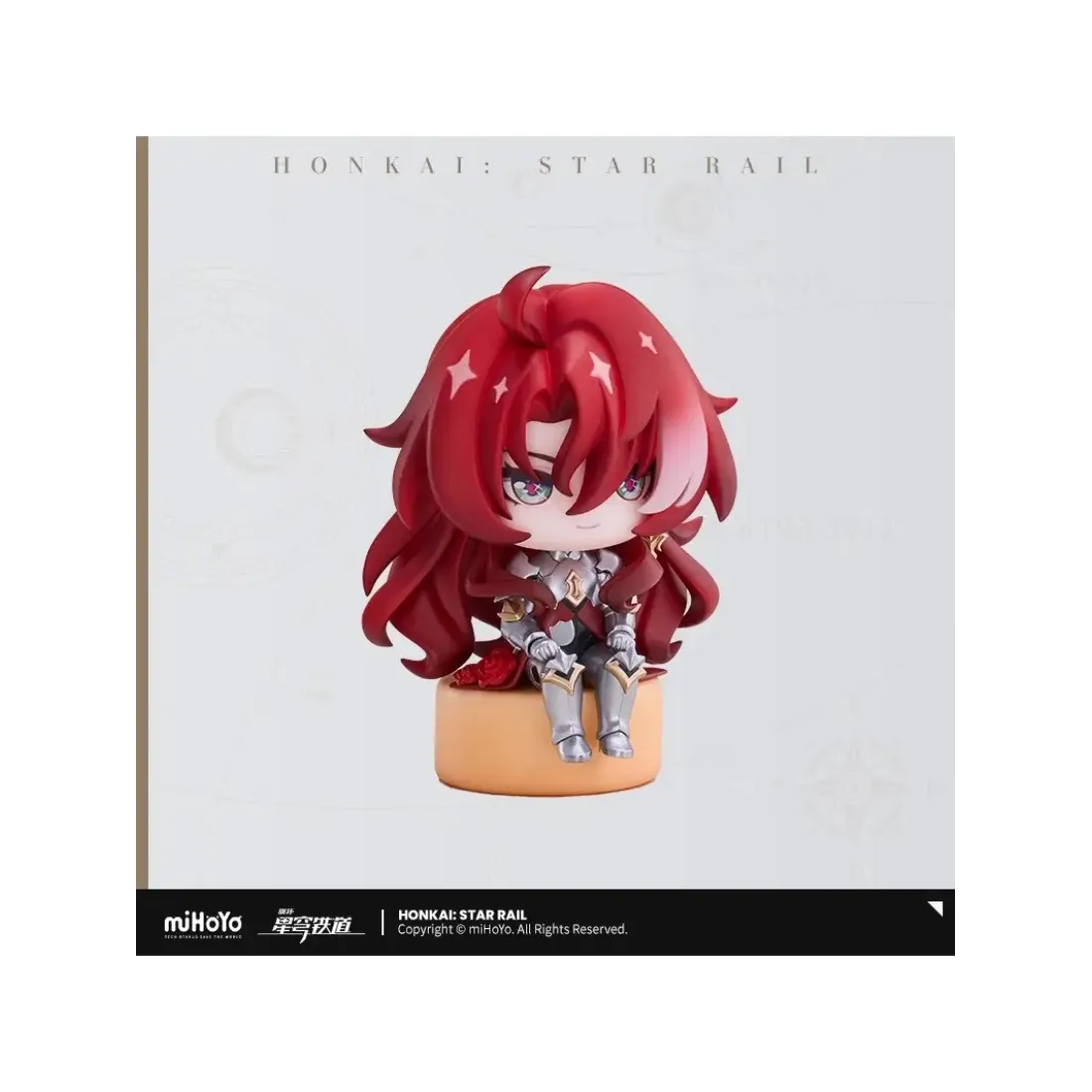 Фигурка Хонкай Chibi Figure Argenti Аргенти 8см 6942421153665
