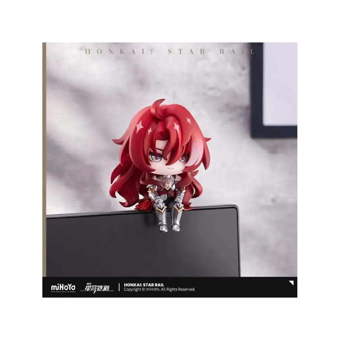 Фигурка Хонкай Chibi Figure Argenti Аргенти 8см 6942421153665