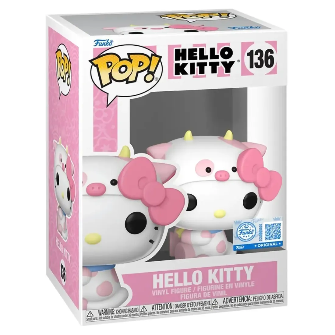 Фигурка Funko POP! Hello Kitty Hello Kitty in Cow Cosplay (Exc) (136) 91735