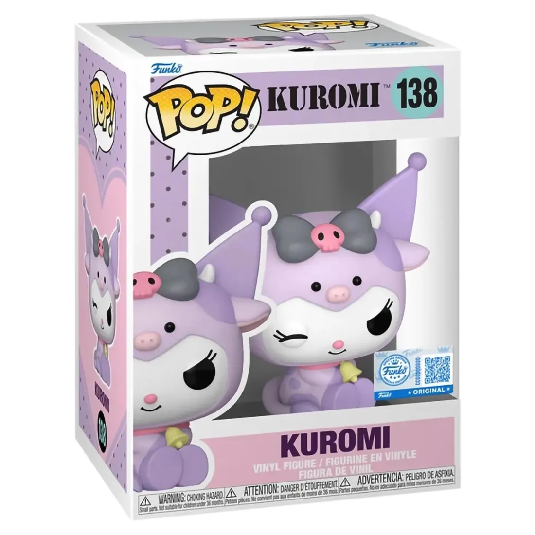 Фигурка Funko POP! Kuromi Kuromi in Cow Cosplay (Exc) (138) 91736