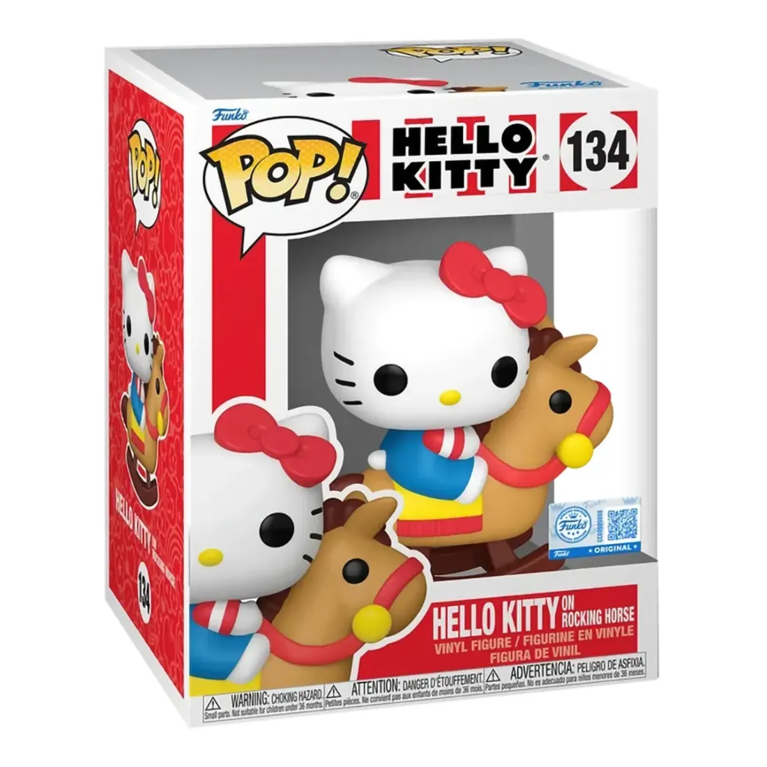Фигурка Funko POP! Premium Hello Kitty Hello Kitty on Rocking Horse (134) 91724