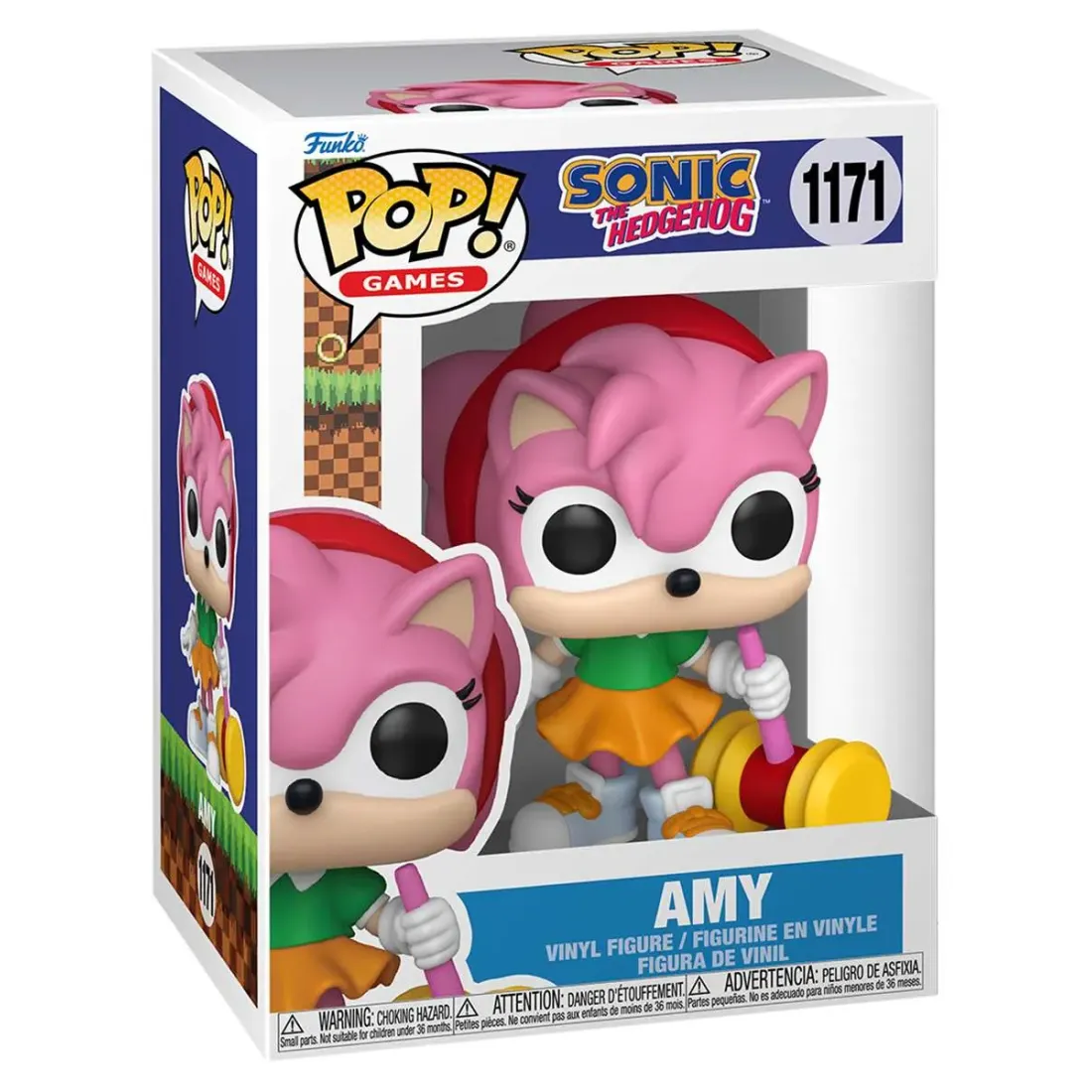 Фигурка Funko POP! Games Sonic the Hedgehog Amy Rose w/Chase (1171) 90834