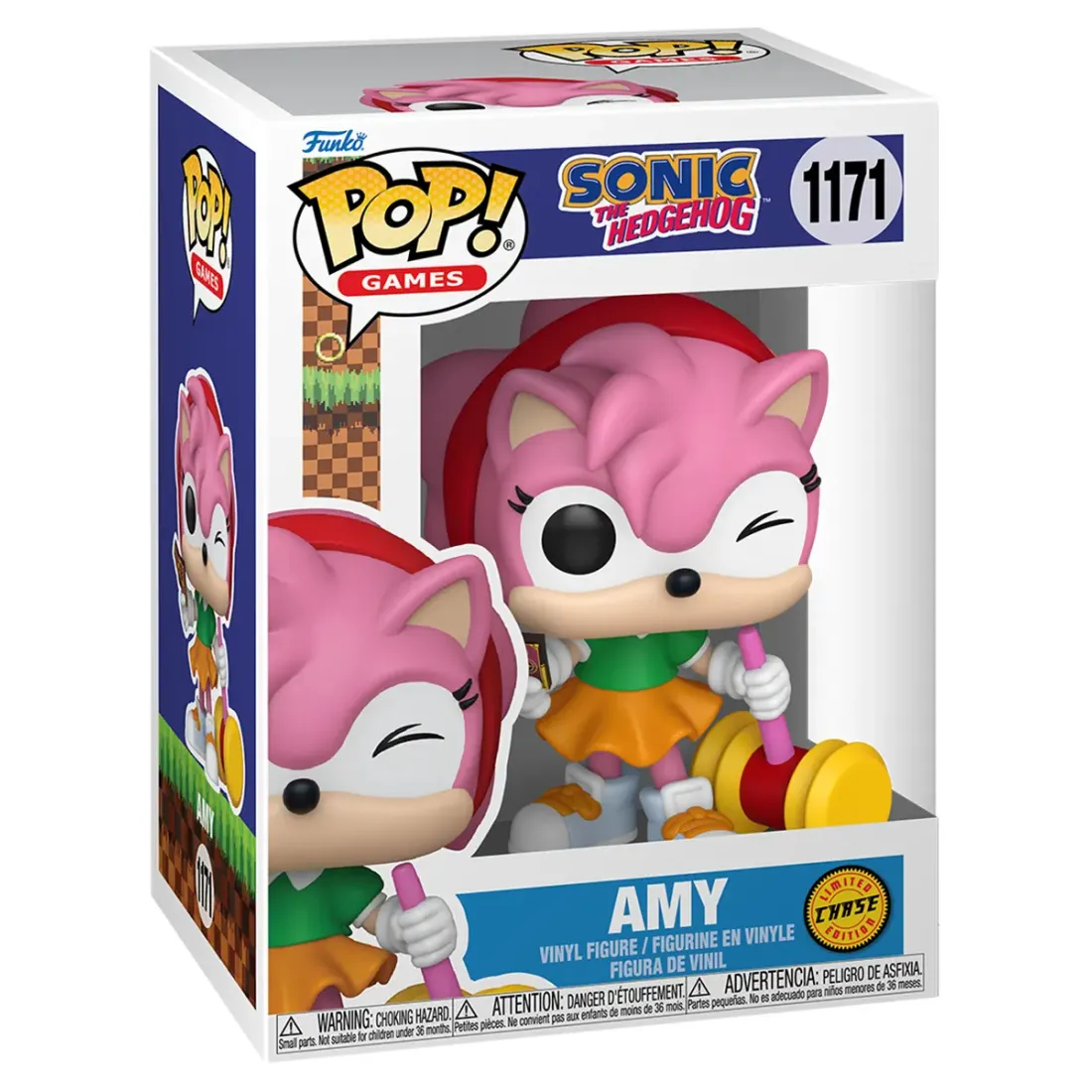 Фигурка Funko POP! Games Sonic the Hedgehog Amy Rose w/Chase (1171) 90834