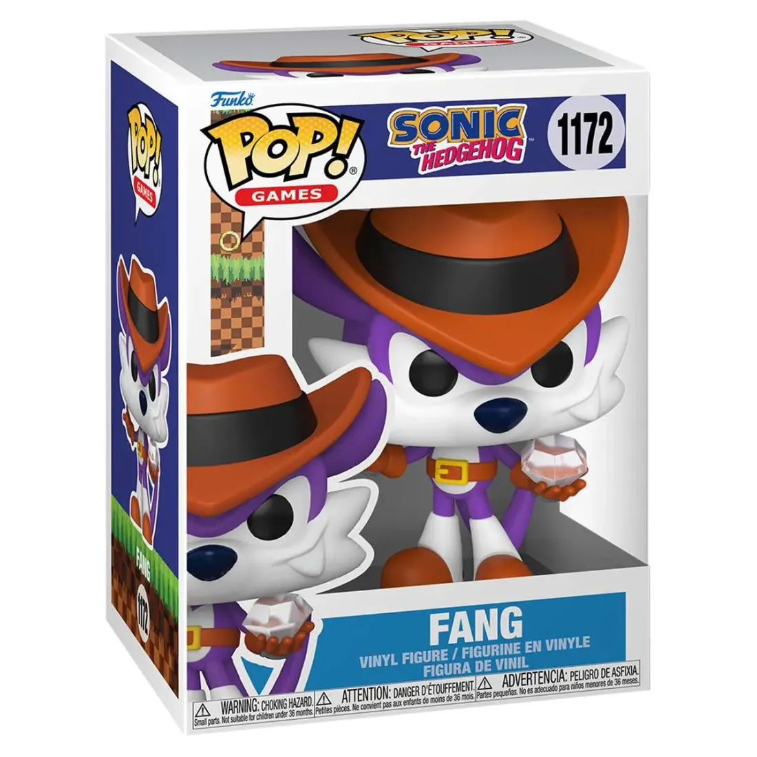 Фигурка Funko POP! Games the Hedgehog Fang the Hunter (1172) 90835