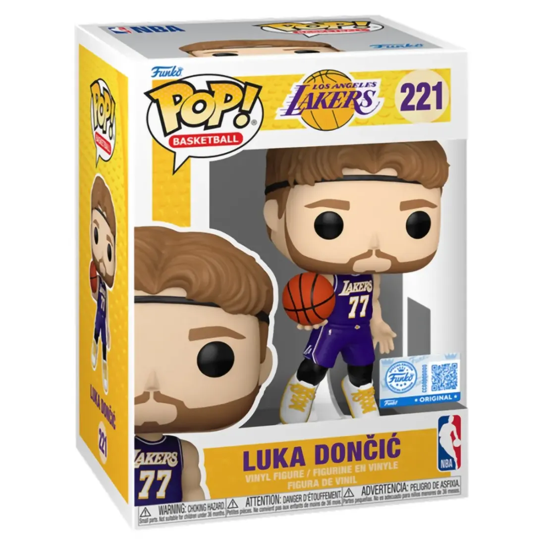 Фигурка Funko POP! NBA Lakers Luka Doncic (PRPL UNI) (Exc) (221) 93650