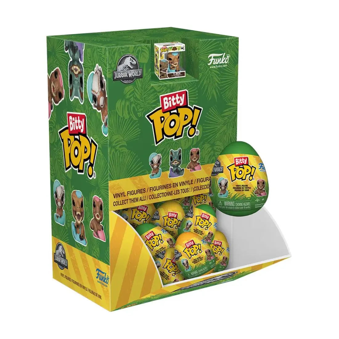 Фигурка Funko Bitty POP! Eggs Jurassic Park 1 штука в ассортименте (из 4) 89051