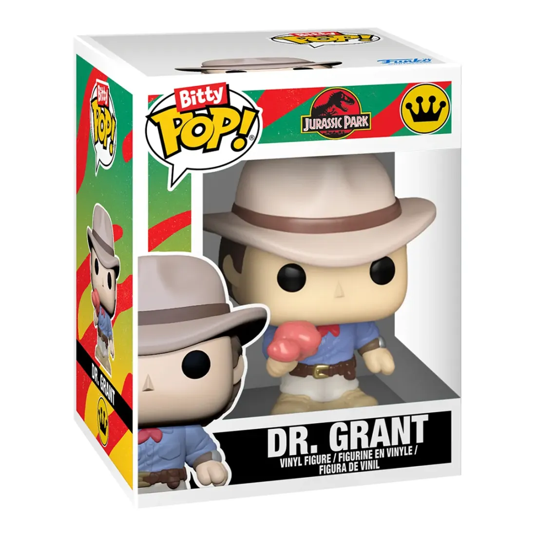 Фигурка Funko Bitty POP! Rides Jurassic Park Dr. Alan Grant and Jurassic SUV 90113