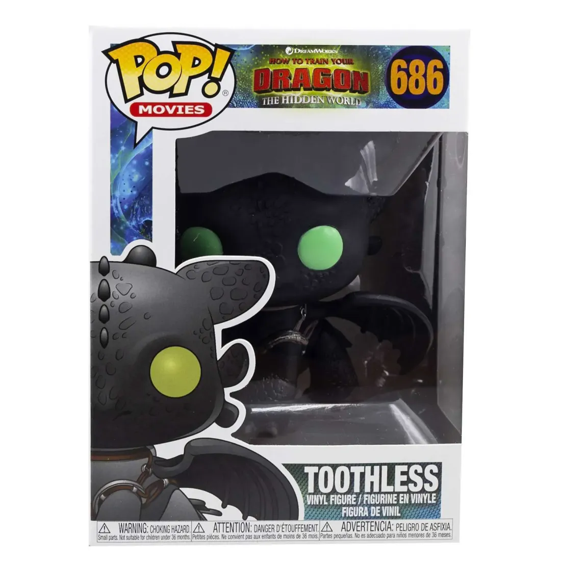 Фигурка Funko POP! Movies How to Train Your Dragon 3 Toothless (686) 36355