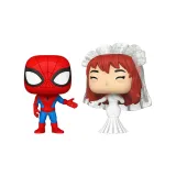 Набор Funko POP! Bobble Marvel Superhero Couples Spider-Man and MJ 2шт 90297